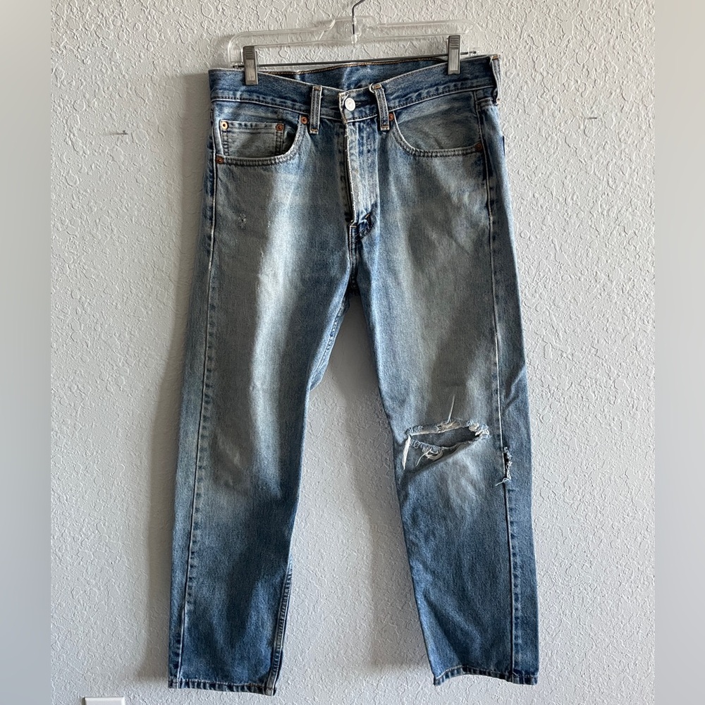 Levi’s 505 Distressed Jean